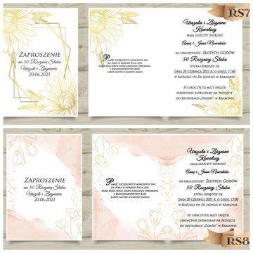 Приглашения на годовщину свадьбы