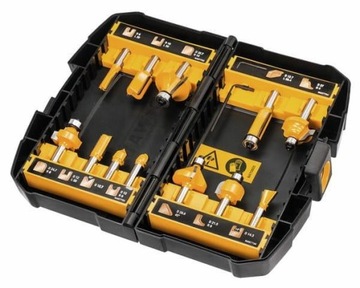 DEWALT ZESTAW FREZÓW 12cz. DT90016-QZ