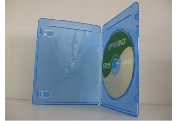 Коробки BLU RAY x 1 7 мм для дисков CD DVD BDR 20 шт.
