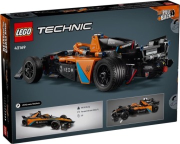 LEGO TECHNIC BLOCKS 42169 NEOM MCLAREN FORMULA E RACE FOR COMUNION + СУМКА