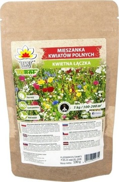 Mieszanka kwiatów polnych Kwietna łączka 100g Toraf
