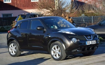 Nissan Juke I SUV 1.6i 117KM 2012 Nissan Juke 1.6B Navi Kamera 82 Tys Km Brazowy Metalik 2 Kpl Kol Sprowadzo