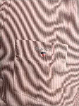 GANT Koszula casual w paski logowana logo świetny styl r. XXXL 3XL