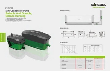 Конденсатный насос Wipcool P16