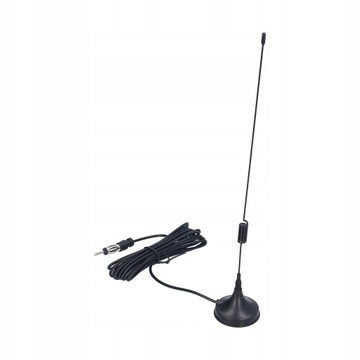 ANTENA SAMOCHODOWA DO RADIA GUMOWA FM