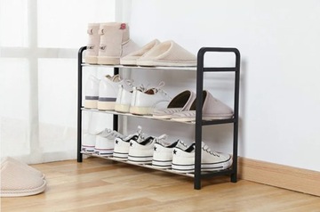 ПОЛКА ДЛЯ ОБУВИ ПОДСТАВКА ШКАФ ДЛЯ ОБУВИ 3 УРОВНЯ ОРГАНАЙЗЕР