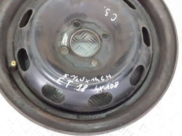 DISK 14” OCELOVÝ CITROEN C3 I