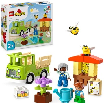 Klocki Lego duplo 10419 Opieka nad pszczołami i ulami 22 elementy dzieci 2+