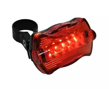 LAMPKA ROWEROWA CZERWONA