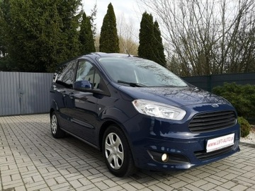 Ford Tourneo Courier I Mikrovan 1.5 TDCi 95KM 2017 Ford Tourneo Courier 1.5 TDI 95KM # Klima #, zdjęcie 2