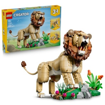 LEGO CREATOR 3 в 1 31386 Дикі тварини: Гордий лев, набір деталей +9 років