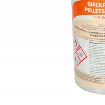 Quickphos 56GE — гранулы для борьбы с кротами в саду