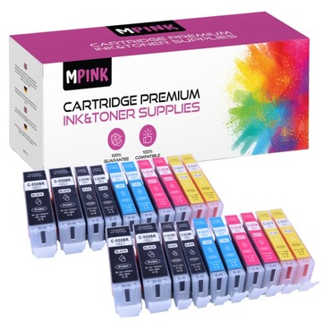 20x Tusze do CANON Pixma IP7250 MG5650 MG5550 5420 5600 5650 6350 6600 6400