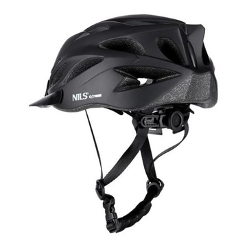 Велосипедный шлем MTB Шлем KROSS Матовый черный NILS EXTREME SIZE L 55-61 CM