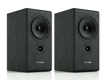 Pylon Opal Monitor Kolumny podstawkowe Czarne