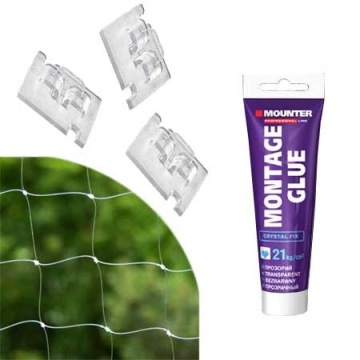 НАБОР КЛЕЕНОЙ СЕТКИ ДЛЯ ПТИЦ ДЛЯ БАЛКОНА