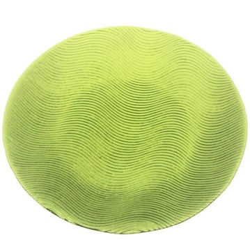 Talerz patera szklana do ciasta 33cm GREEN