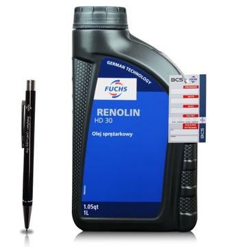 1 LITR FUCHS RENOLIN HD 30 OLEJ DO SPRĘŻAREK TŁOKOWYCH 1L DYSTRYBUTOR