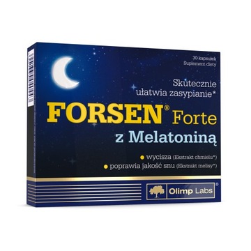 OLIMP FORSEN FORTE 30kaps SZYBKIE ZASYPIANIE