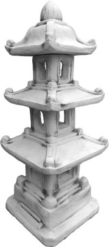 Duża Lampa ogrodowa z betonu PAGODA (P11) ALA-SHOP