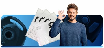 4 фильтр-мешка для пылесоса KARCHER KWD WD 3 KFI 357 V17 V15 V19 SE WD2 V12