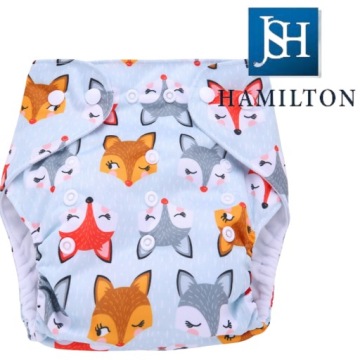 Чехол для подгузников из ткани + 1 пополнение Little Fox