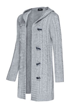 Женский женский кардиганский свитер Mikos с капюшоном 951