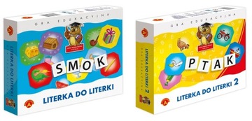 LITERKA DO LITERKI 1+2 Zestaw gier edukacyjnych Alexander