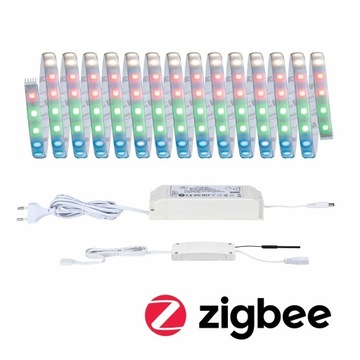 Taśma LED PAULMANN MaxLED 500 Inteligentny Dom Zigbee RGBW 5m 33W 60LED/m 3000K