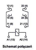 Реле RELPOL R2M 48 В постоянного тока