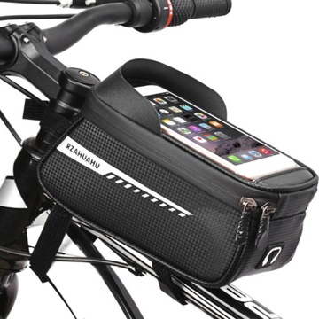 WODOODPORNA SAKWA TORBA ROWEROWA UCHWYT NA TELEFON