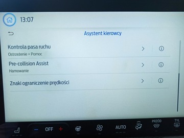 Ford Focus IV Hatchback Facelifting 1.0 EcoBoost 125KM 2022 Ford Focus miękka HYBRYDA, na gwarancji, ST-line,, zdjęcie 19