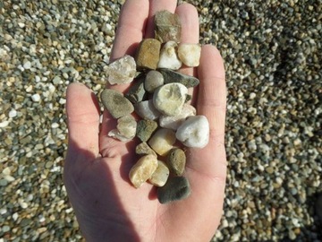 РЕЧНЫЕ МЕШКИ ДЛЯ ГРАВИЯ 25 КГ МИКС бело-коричневый 500 КГ