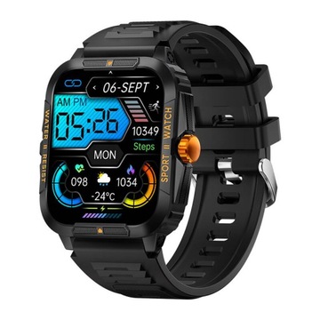 SMARTWATCH COLMI P71 ZEGAREK BLUETOOTH 5.3 IPS 1,96 IP68 SMART WATCH CZARNY