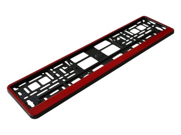 Ramka pod tablice rejestracyjną HP CZERWONA