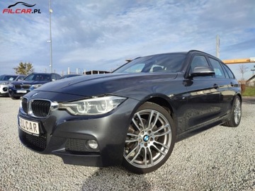 BMW Seria 3 F30-F31-F34 Touring Facelifting 2.0 320d 190KM 2016 BMW Seria 3 M-PAKIET GWARANCJA SerwisASO Lift HeadUp Panorama Mozliwa zami, zdjęcie 1