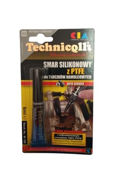 Smar silikonowy z PTFE do tłoczków hamulcowych 6ml