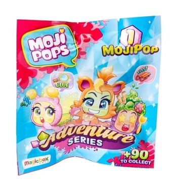 MOJIPOPS Moji Pops Party figurka w saszetce s. ADVENTURE Saszetka Magic box