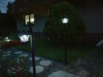 Садовый светильник SOLAR Высокий светодиодный фонарь 150 см