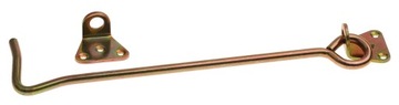 Hak haczyk budowlany drzwiowy zamknięcie 250 mm