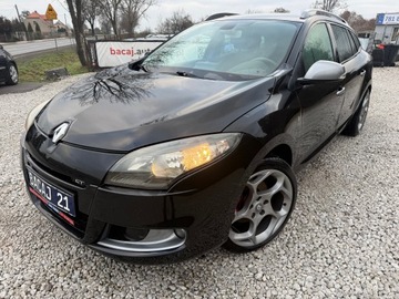 Renault Megane III Hatchback 2.0 16v TCe 180KM 2010 Renault Megane RENAULT MEGANE GT Sport oryginalne, 2 komp kol, 114 tys pr