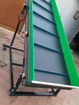 Конвейер ленточный восходящего типа, 3,3 м х 0,9 м