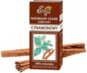 Etja Olejek Cynamonowy 10Ml Działa Antybakteryjnie