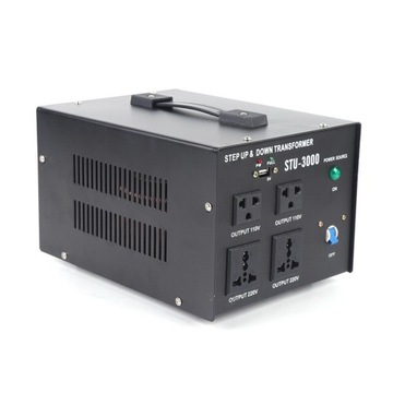 220V / 110V 3000W Konwerter Napięcia Transformator z Usb