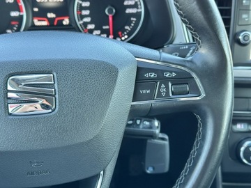 Seat Leon III Hatchback Facelifting 1.5 EcoTSI 130KM 2018 Seat Leon 1-Ręka! Navi, Grzane fotele, Czujniki, zdjęcie 19