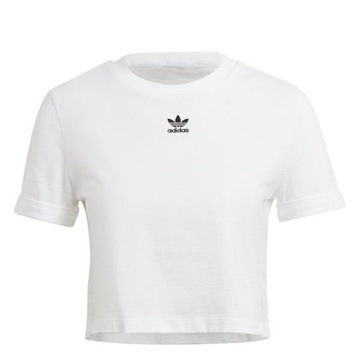 T-shirt Damski adidas Originals GN2803 CROP Biały 36