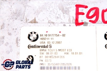 Модуль контроллера Bluetooth BMW E60 E87 E90 9177754