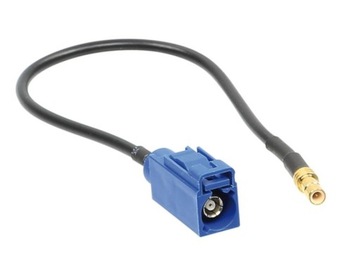 Adapter antenowy FAKRA gniazdo; SMB-C wtyk; 0,15m