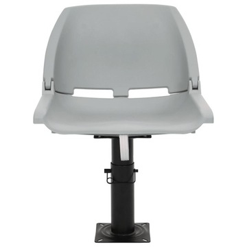 vidaXL Складное сиденье для лодки, 2 предмета, без подушки, 48x51x41 см