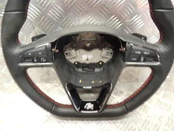 LEON III LIFT FR MULTI DSG РУЛЕВОЕ КОЛЕСО КОЖАНЫЕ НАКЛАДКИ